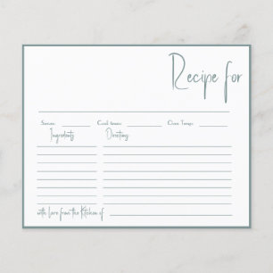 Brautparty Rezept für Liebe Ratgeber Karten