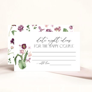 Brautparty Rezeptkarte Begleitkarte