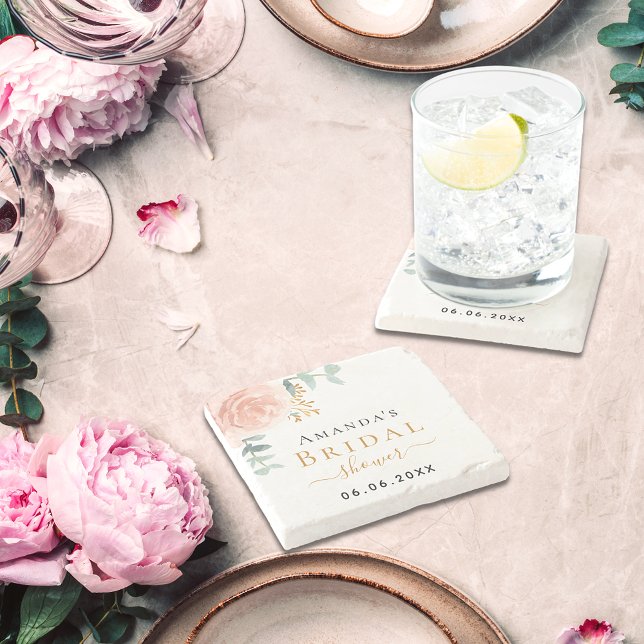 Brautparty Rose Steinuntersetzer (Von Creator hochgeladen)