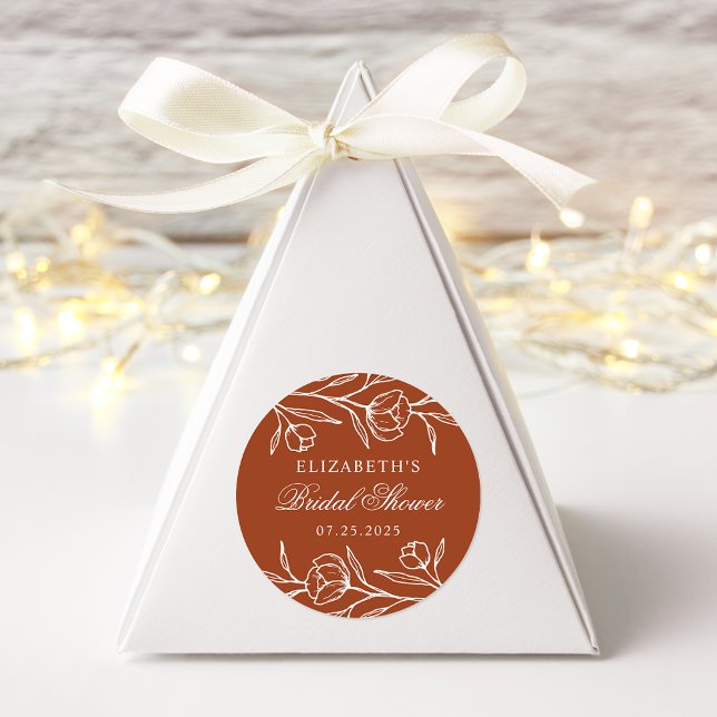 Brautparty Runder Aufkleber (Von Creator hochgeladen)