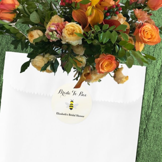 Brautparty Runder Aufkleber (Von Creator hochgeladen)