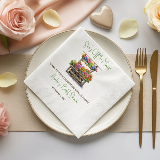 Brautparty - She's Off the Market Serviette