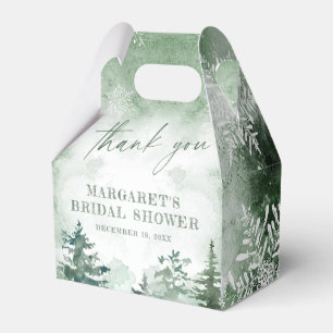 Brautparty 'Snow in Love' Geschenkschachtel