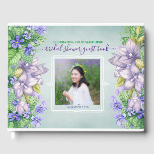 Brautparty Spring Hochzeit Violets Ihr Foto Gästebuch