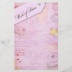 Brautparty Stationery Briefpapier