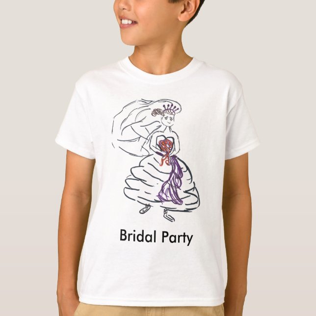 Brautparty T-Shirt (Vorderseite)