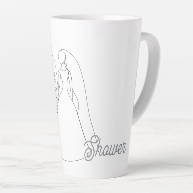 Brautparty-Tasse Milchtasse (Rechte Ecke)