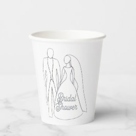 Brautparty-Tasse Pappbecher