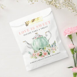 Brautparty Tee Party Liebe ist Sweet Favor Tasche Geschenktütchen