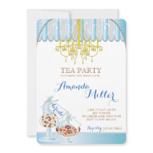 Brautparty-Teeparty-Einladungen