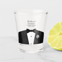 Brautparty Trauzeuge Shotglas Schnapsglas