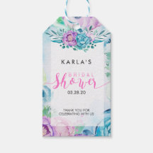 Brautparty Typografie & Boho Blume