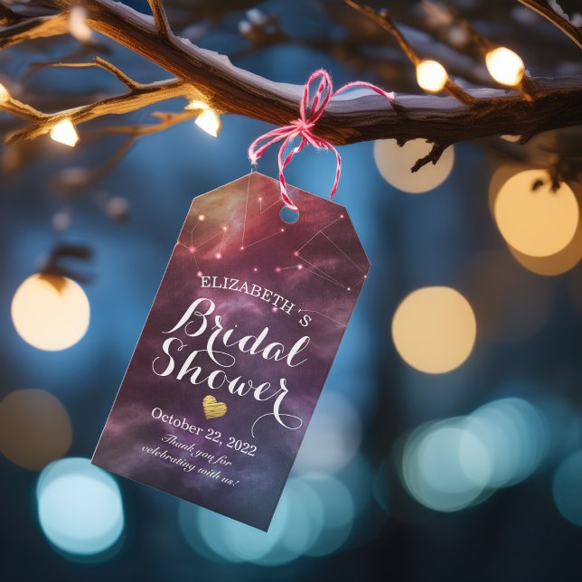 Brautparty Vielen Dank an Galaxy Star Constellatio Geschenkanhänger (Von Creator hochgeladen)