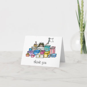 Brautparty Vielen Dank Dankeskarte