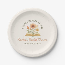 Brautparty: Watercolor Floral Pappteller
