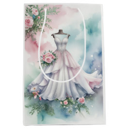Brautparty Wedding Dress Mittlere Geschenktüte