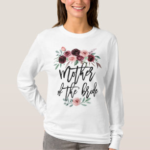 Brautparty Wedding Gift für Bride Mama Mutter von T-Shirt