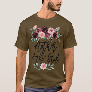 Brautparty Wedding Gift für Bride Mama Mutter von T-Shirt
