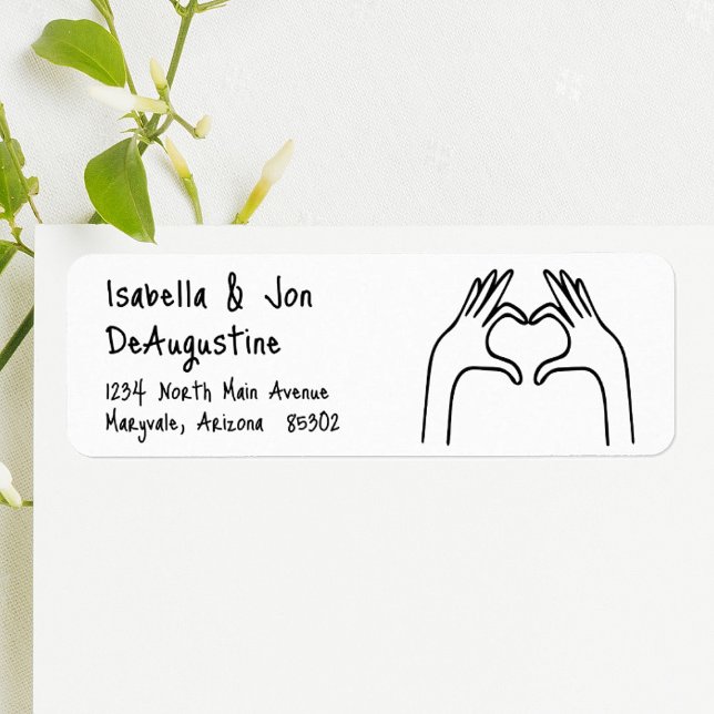 Brautparty Wedings lädt zur Rücksendeadresse (Von Creator hochgeladen)