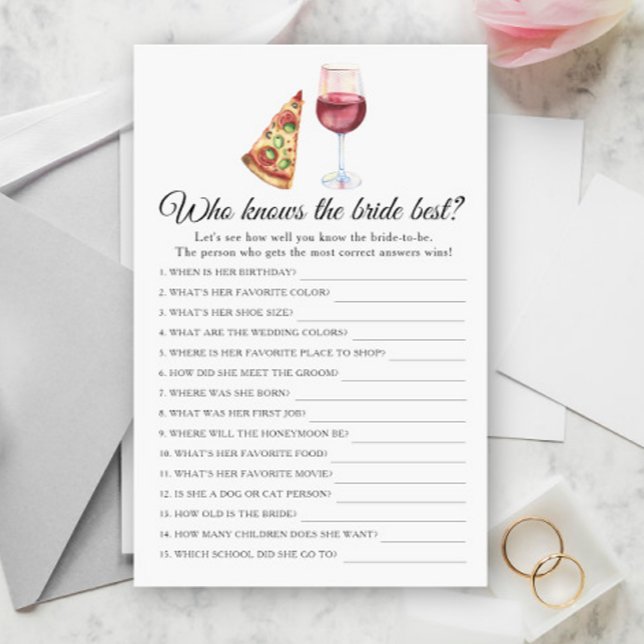 Brautparty Wer die Braut am besten kennt (Von Creator hochgeladen)