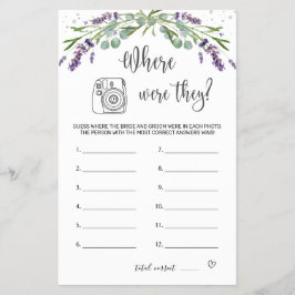 Brautparty, wo sie Flyer hatten