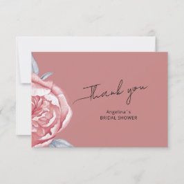 Brautparty Wohnung Dankeschön Karte