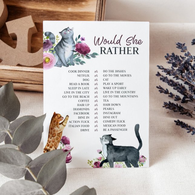 Brautparty würde sie lieber Spielkarte haben Einladung (Von Creator hochgeladen)