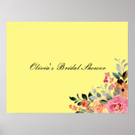 Brautparty Yard Sign Poster