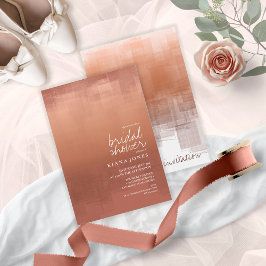 Brautparty zur Reflektion von Aquarellen ID774 Einladung