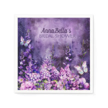 Brautschauer-Blumendeckchen – Purple Reverie Gard