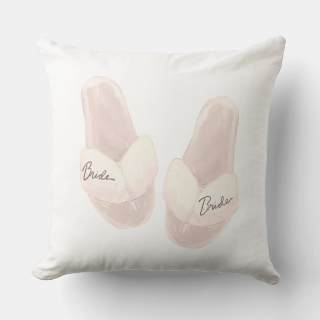Brautschuh Kissen (Vorderseite)