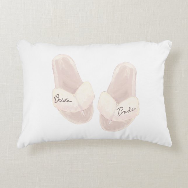 Brautschuh Kissen (Vorderseite)
