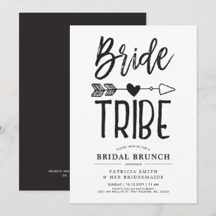 Brautstamm Bridal Brunch Hochzeit Einladung