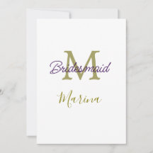 Brautstamm-Monogramm-Junggesellinnenabschied einfa