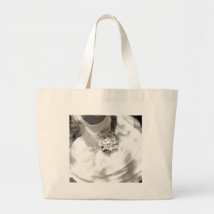 Brautstrand-Tasche Jumbo Stoffbeutel