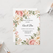 Brautstrauß Champagner Florale Hochzeit