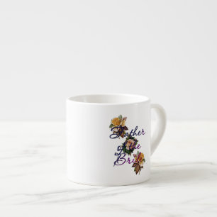 Brautvater Blumen Espressotasse