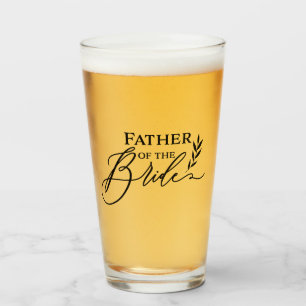 Brautvater Glas