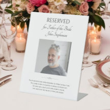 Brautvater Rettete ein Foto für Hochzeiten