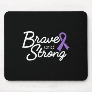 Brave and Strong Heimerheimer's and Epilepsy Warri Mousepad