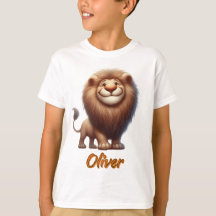 Brave Baby Lion - T-shirt pour enfants personnalis