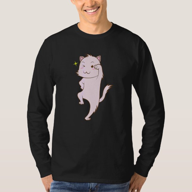 Brave Cat T-Shirt (Vorderseite)