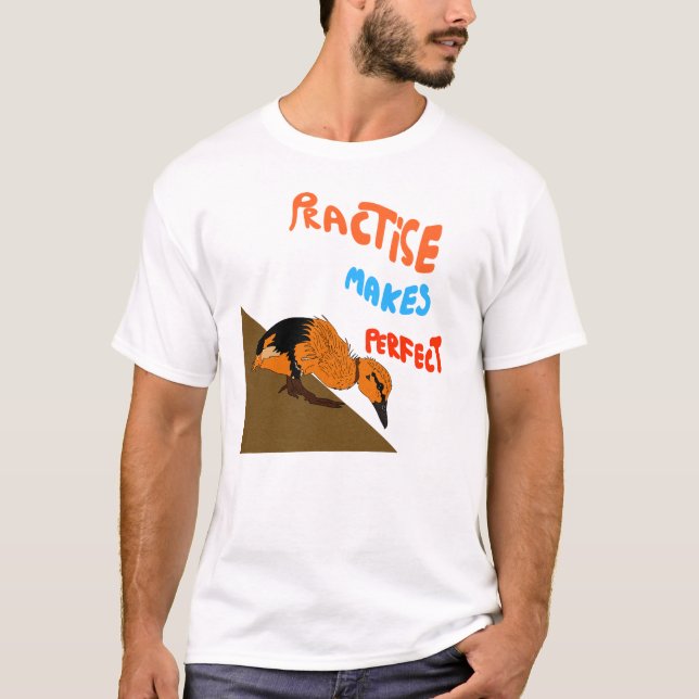 Brave duckling artwork T-Shirt (Vorderseite)