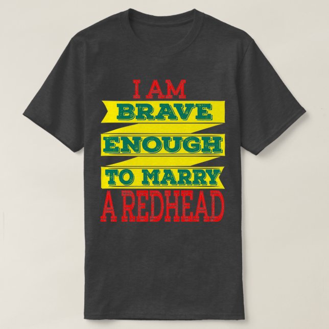 Brave genug Letx27s reflektieren ein Shirt Sprichw (Design vorne)