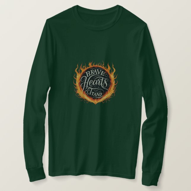 Brave Hearts Stand T - Shirt (Design vorne)