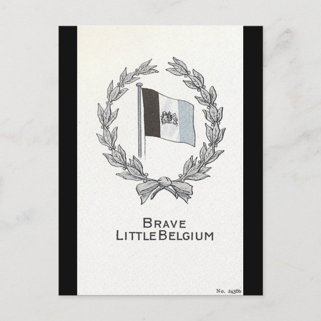 Brave Little Belgien Postkarte (Vorderseite)