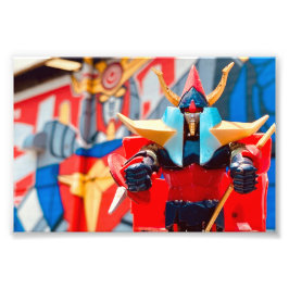 Brave Raideen Shogun Warriors Graffiti Fotodruck