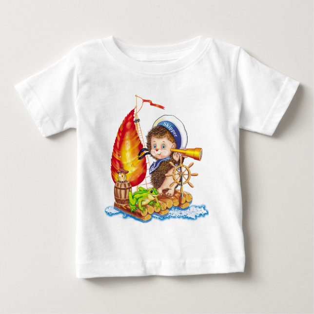 Brave Sailor Baby T-shirt (Vorderseite)