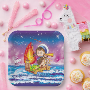 Brave Sailor Pappteller