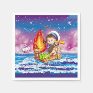 Brave Sailor Serviette